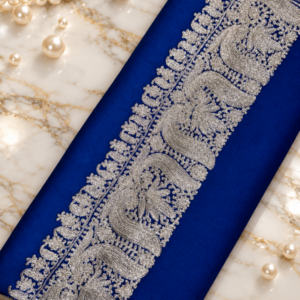 Royal Blue & Silver