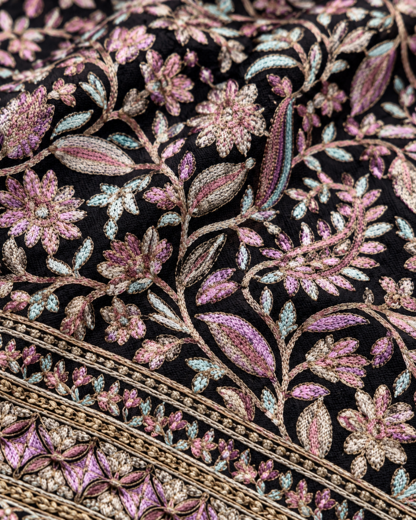 Black Sozni Jamawar