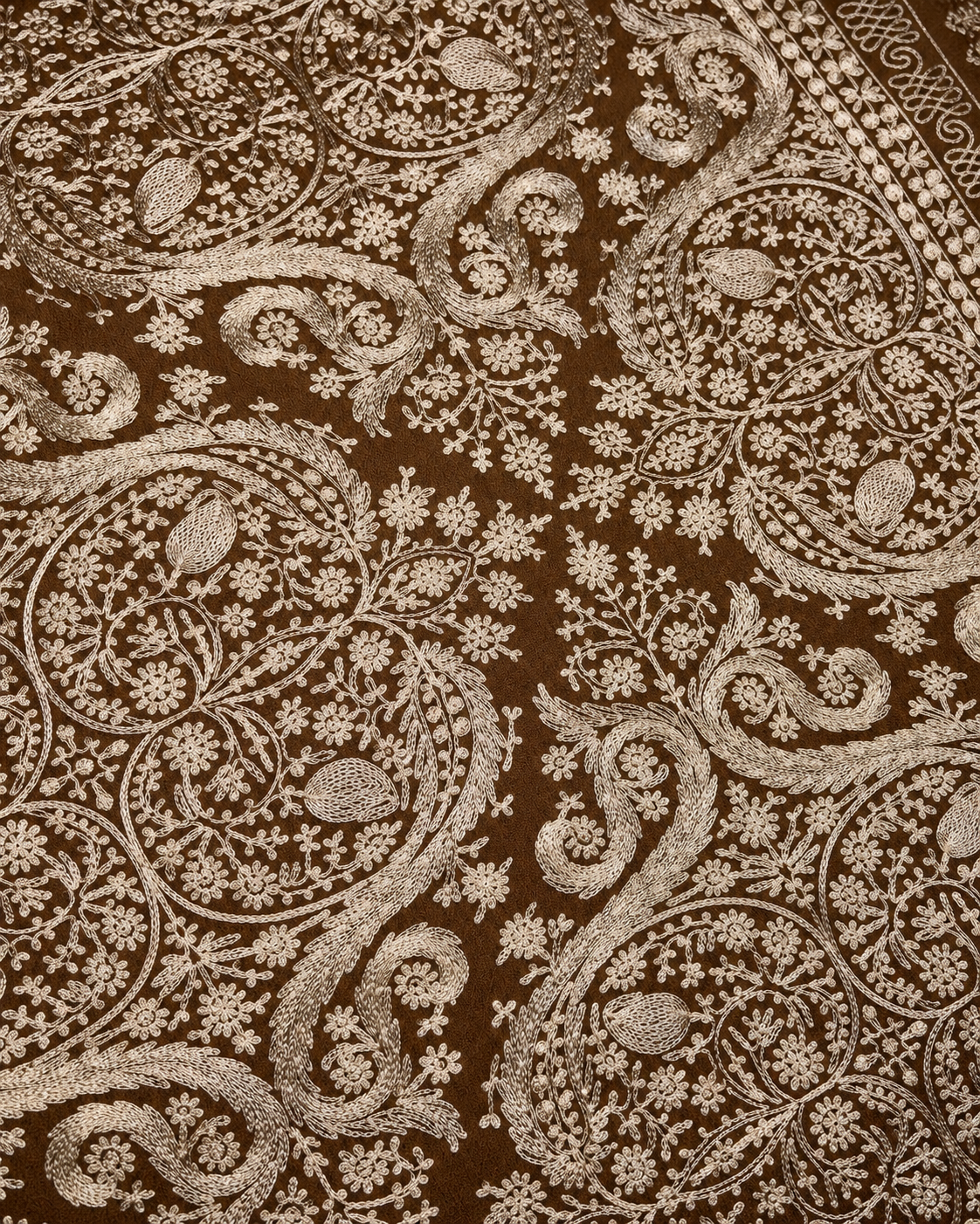 Zabarwan Silver Zari